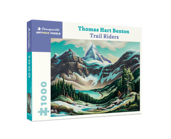 Thomas Hart Benton: Trail Riders 1000-Piece Jigsaw Puzzle_Primary