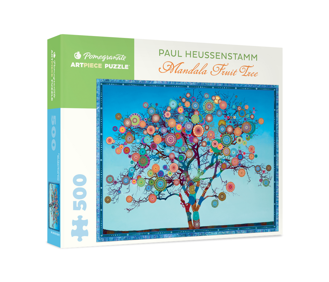 Paul Heussenstamm: Mandala Fruit Tree 500-Piece Jigsaw Puzzle_Primary