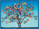 Paul Heussenstamm: Mandala Fruit Tree 500-Piece Jigsaw Puzzle_Zoom