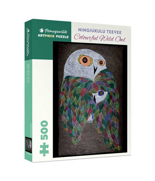 Ningiukulu Teevee: Colourful Wild Owl 500-Piece Jigsaw Puzzle_Primary