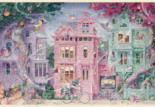 Daniel Merriam: Bubble Street 1000-Piece Jigsaw Puzzle_Zoom