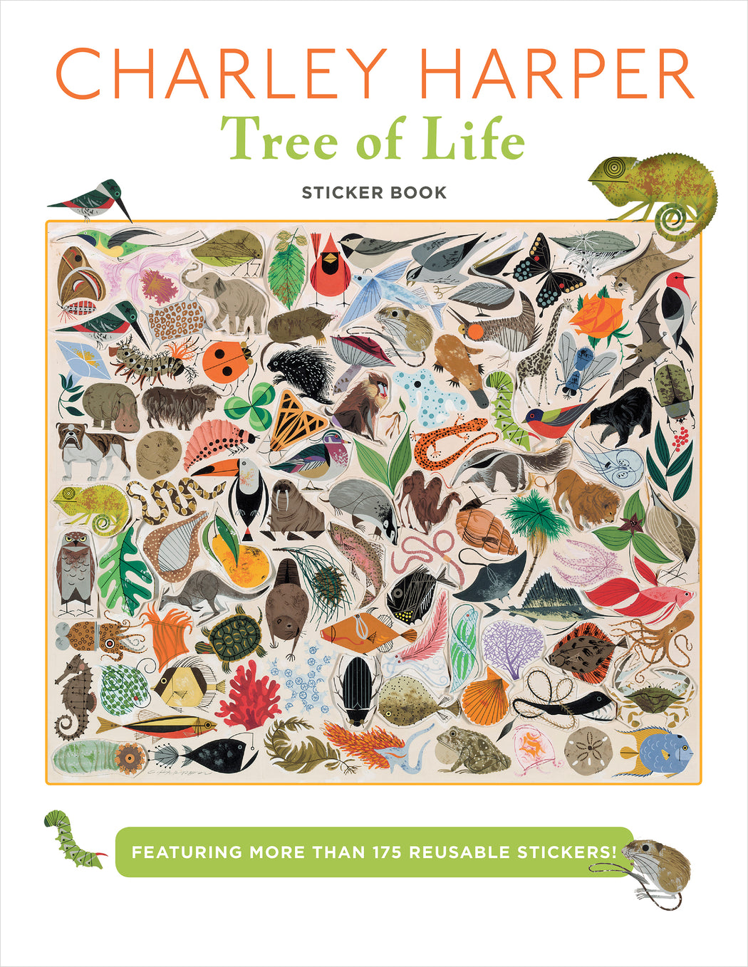 Charley Harper: Tree of Life Sticker Book_Zoom