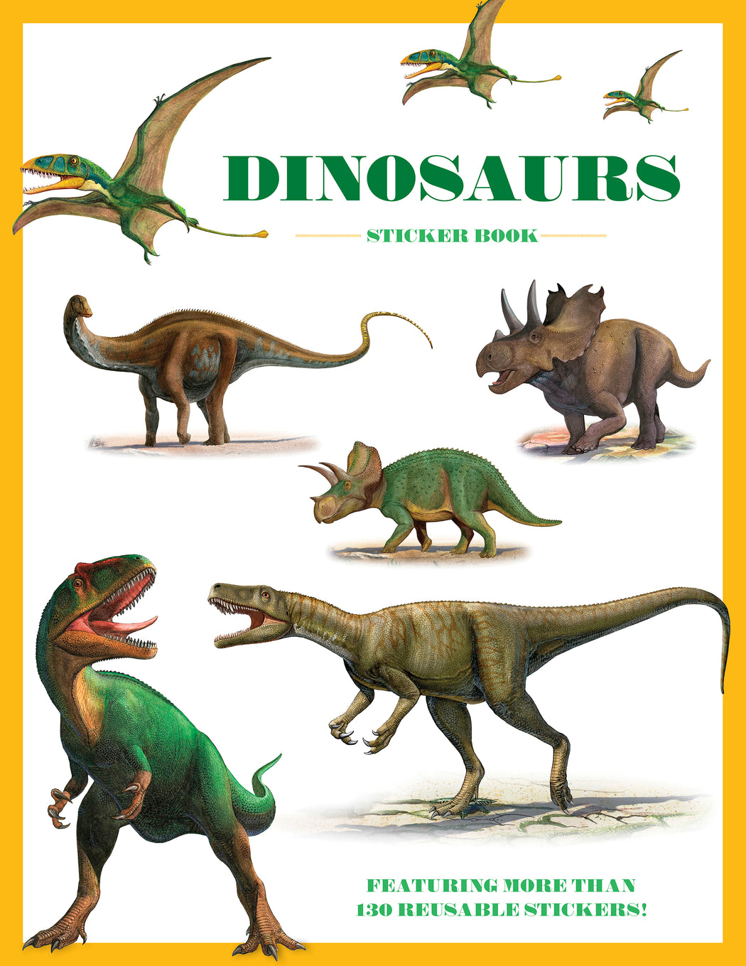 Dinosaurs Sticker Book [Book]