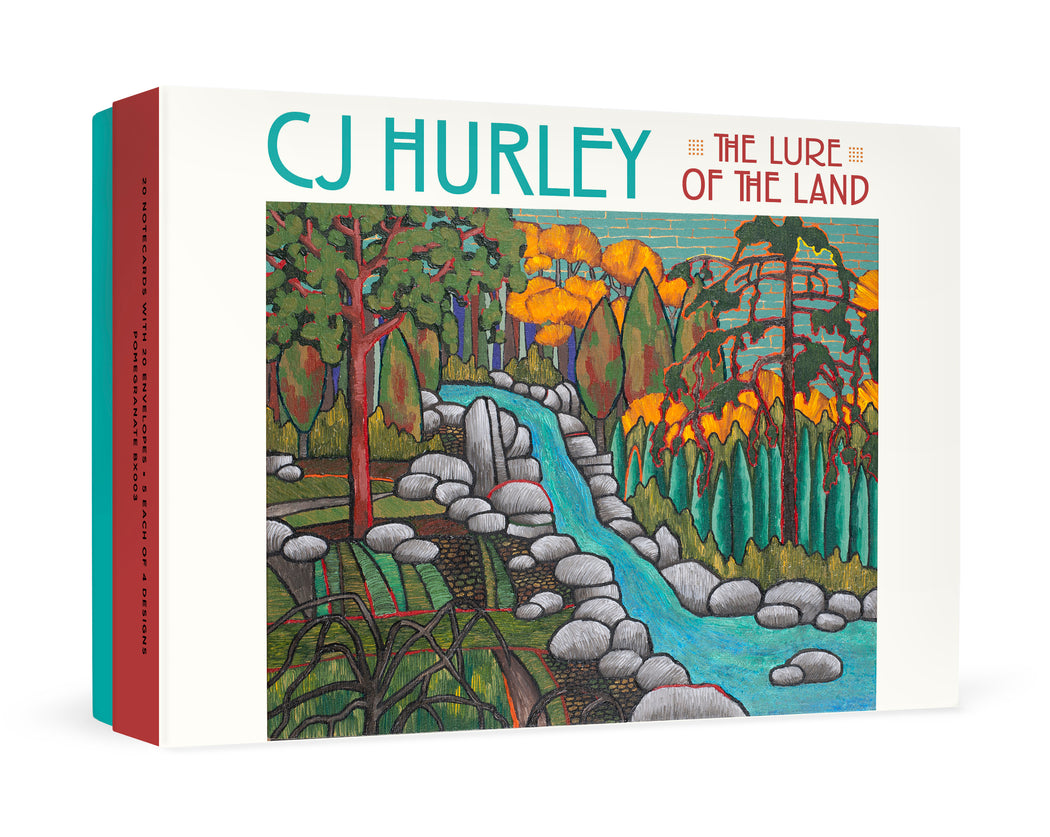 CJ Hurley: The Lure of the Land Boxed Notecard Assortment_Front_3D