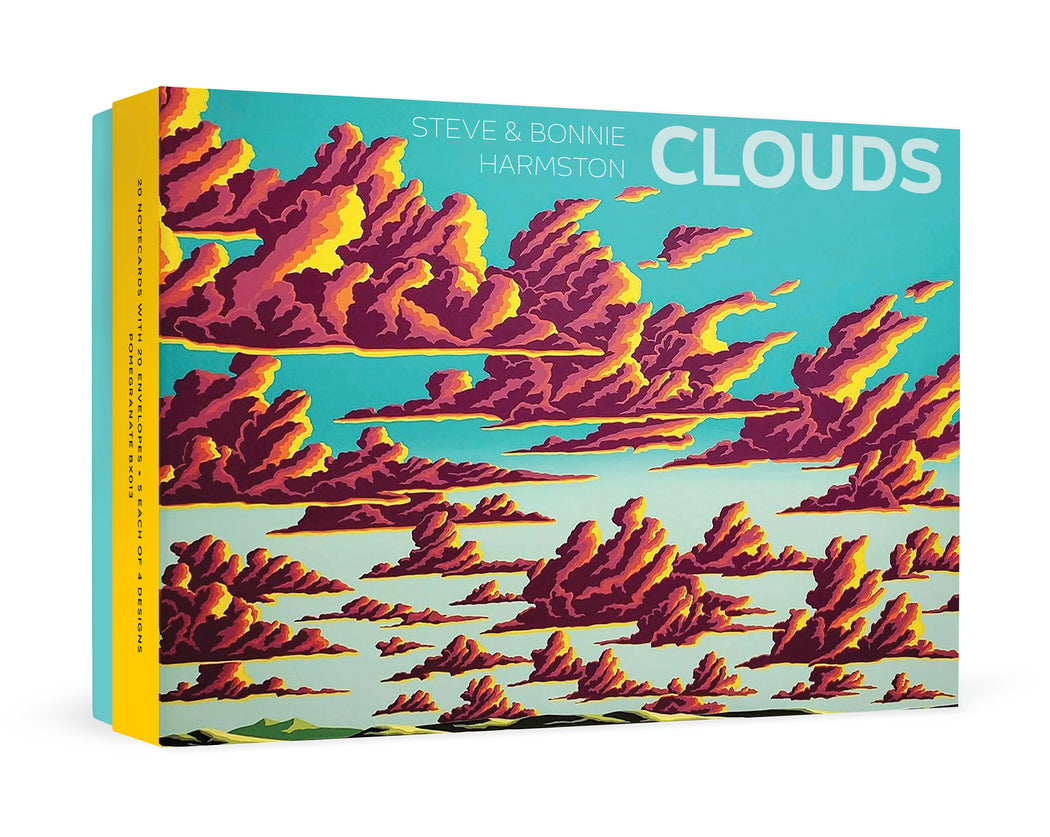 Steve and Bonnie Harmston: Clouds Boxed Notecard Assortment_Front_3D