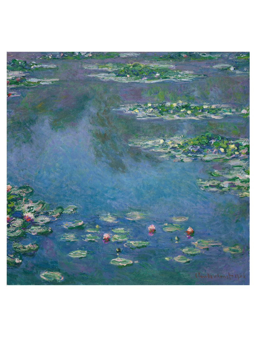 Claude Monet: Water Lilies Boxed Notecard Assortment_Interior_1