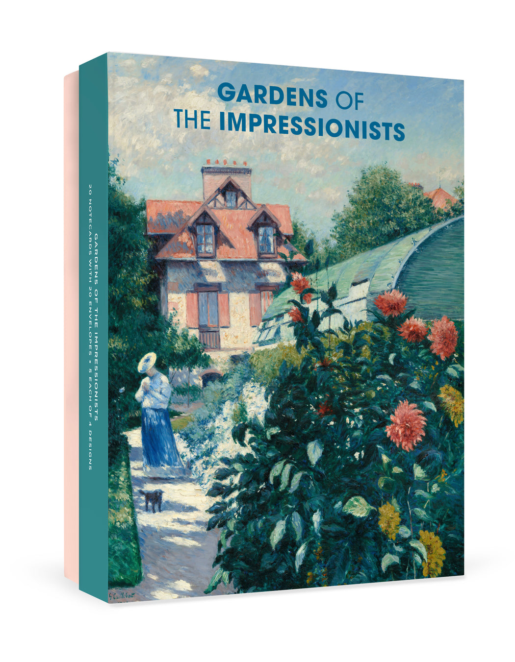 Gardens of the Impressionists Boxed Notecard Assortment_Front_3D