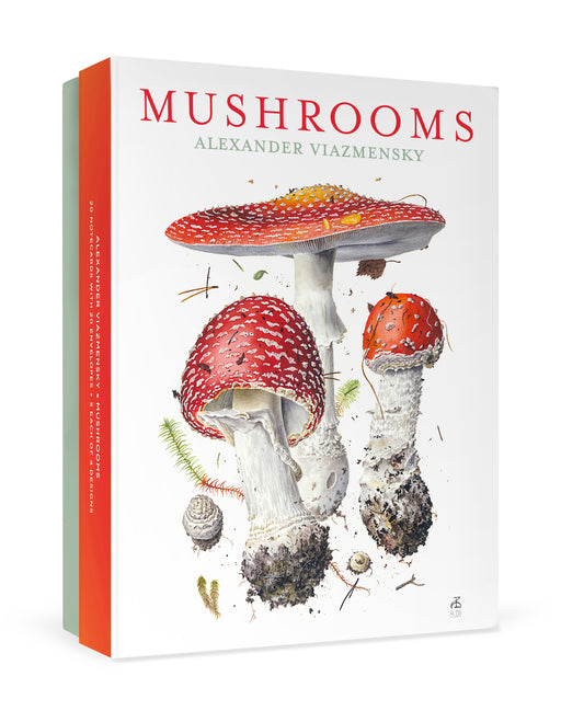 Mushrooms: Alexander Viazmensky Boxed Notecard Assortment_Front_3D