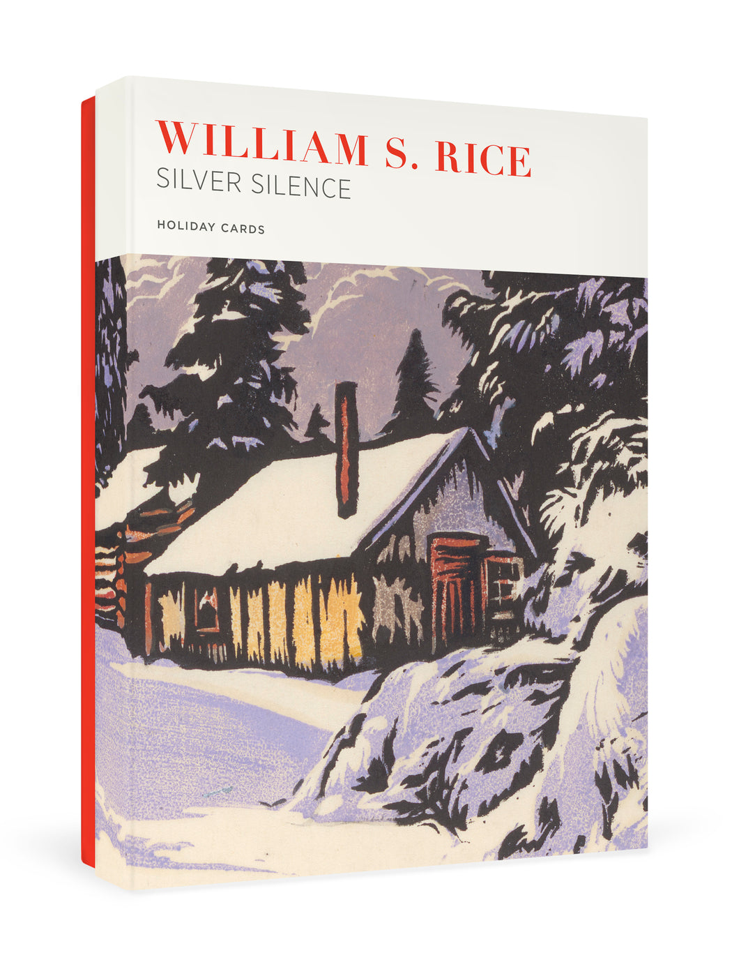 William S. Rice: Silver Silence Holiday Cards_Front_3D