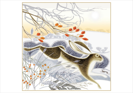 Jenny Tylden-Wright: Hips, Haws and Hares Holiday Cards_Interior_1