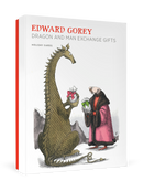 Edward Gorey: Dragon and Man Exchange Gifts Holiday Cards_Primary