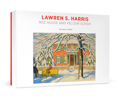Lawren S. Harris: Red House and Yellow Sleigh Holiday Cards_Primary