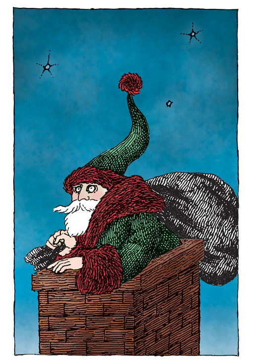 Edward Gorey: Santa: The Concept Holiday Cards_Interior_1