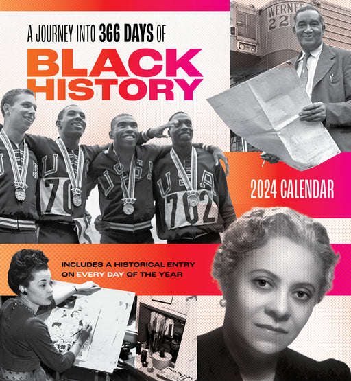 A Journey into 366 Days of Black History 2024 Wall Calendar_Front_Flat
