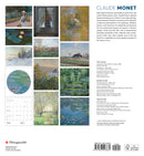 Claude Monet 2024 Wall Calendar_Back_Multipiece