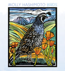 Molly Hashimoto: Birds 2024 Wall Calendar_Front_Flat