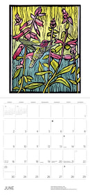 Molly Hashimoto: Birds 2024 Wall Calendar_Interior_1