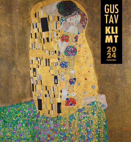 Gustav Klimt 2024 Wall Calendar_Front_Flat