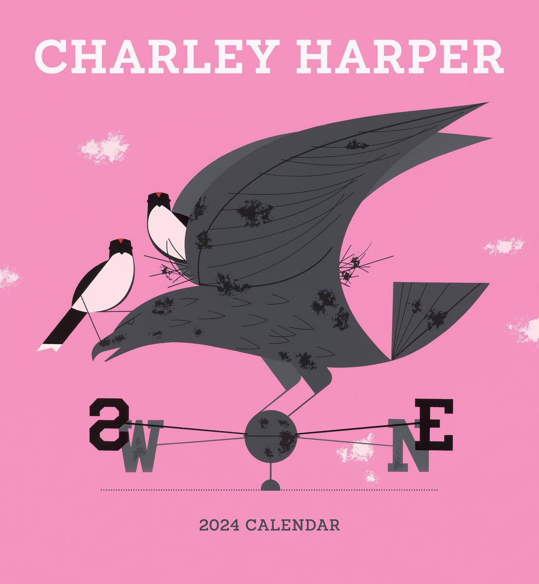 Charley Harper 2024 Wall Calendar_Front_Flat