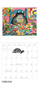 B. Kliban: CatCalendar 2024 Wall Calendar_Interior_1