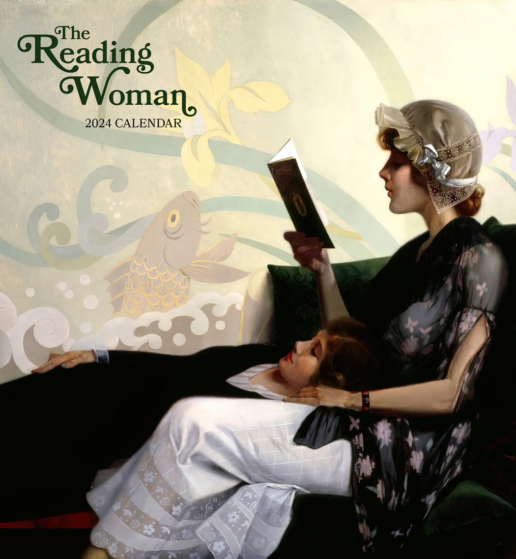 The Reading Woman 2024 Wall Calendar_Front_Flat