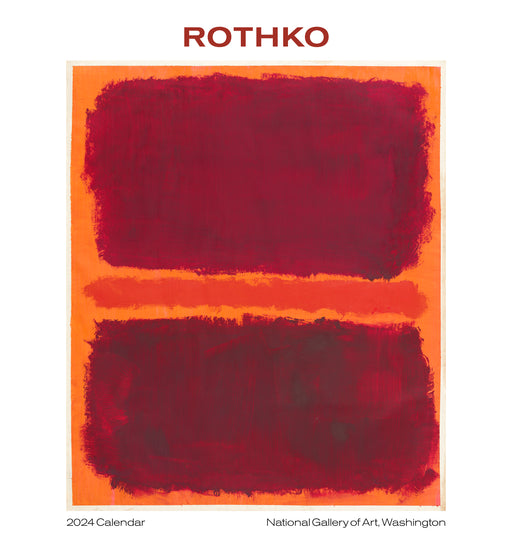 Rothko 2024 Wall Calendar_Front_Flat