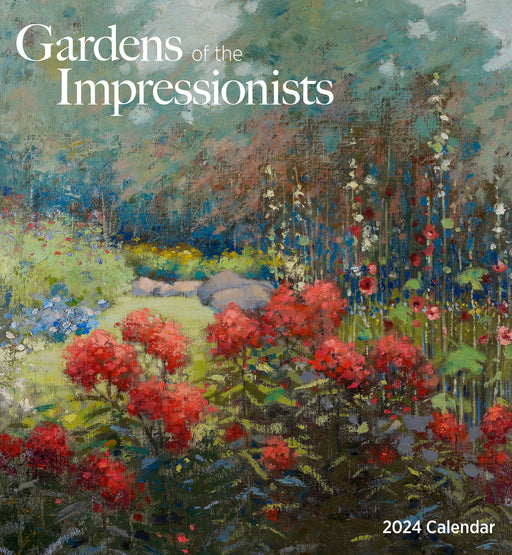 Gardens of the Impressionists 2024 Wall Calendar_Front_Flat