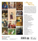 The Reading Woman 2024 Mini Wall Calendar_Back_Multipiece