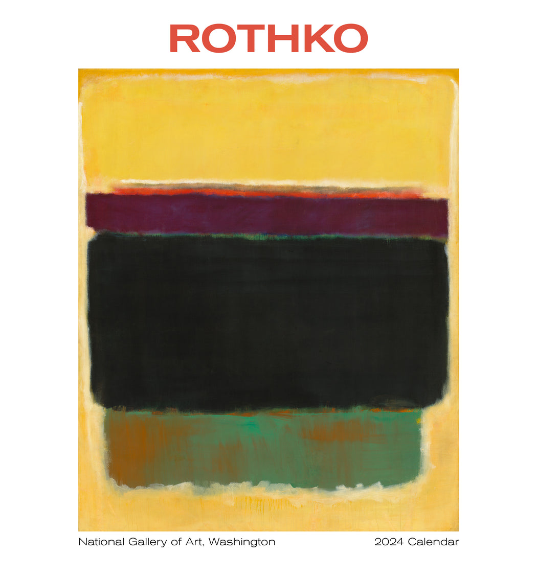 Rothko 2024 Mini Wall Calendar_Front_Flat