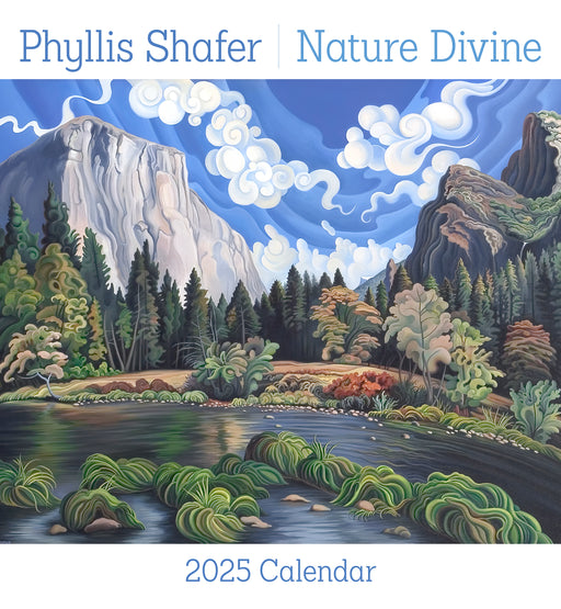Phyllis Shafer: Nature Divine 2025 Wall Calendar_Front_Flat