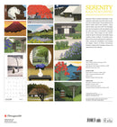 Serenity: Kazuyuki Ohtsu 2025 Wall Calendar_Back_Multipiece