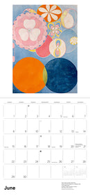 Hilma af Klint: Original Abstraction 2025 Wall Calendar_Interior_2