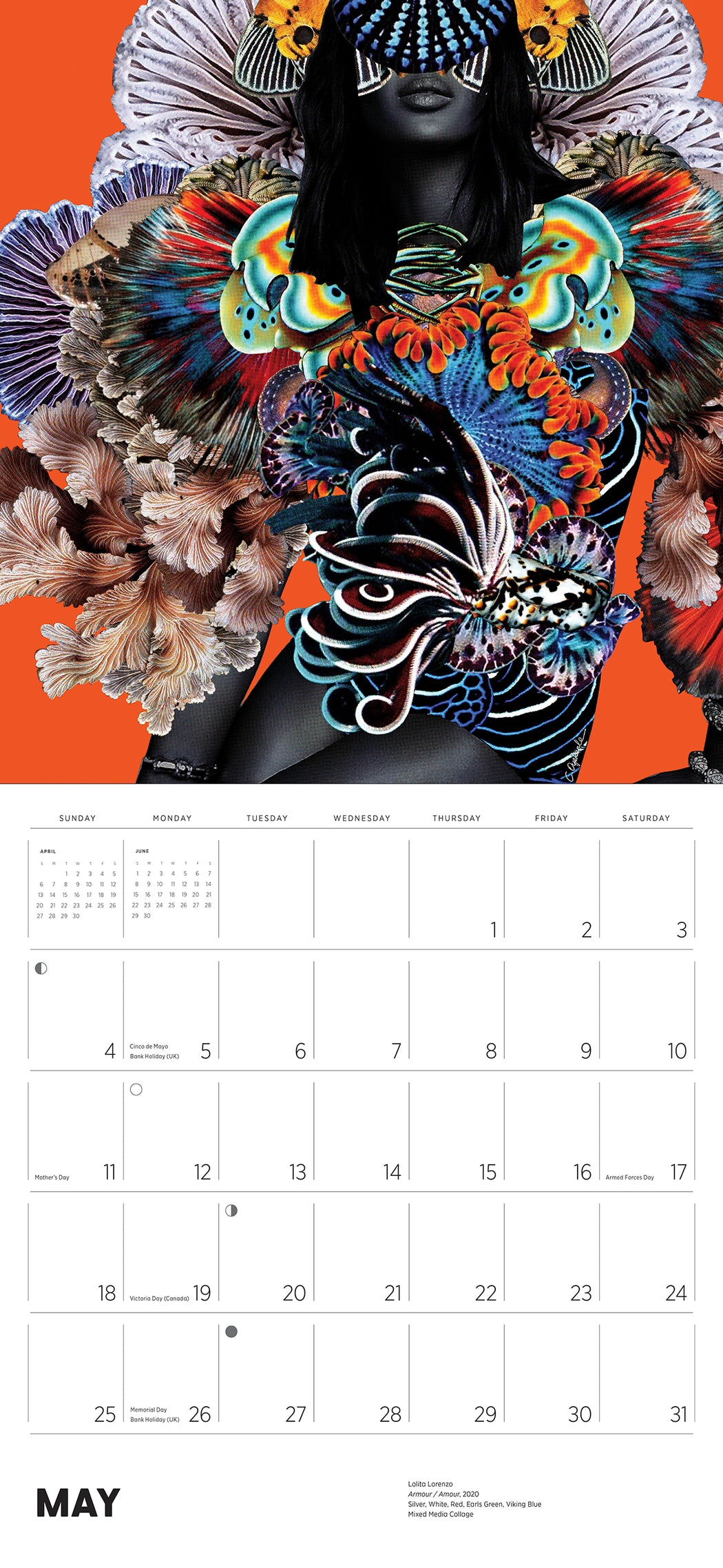 Lolita Lorenzo: Empower 2025 Wall Calendar_Interior_2