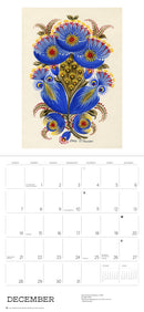 Fantasia: Art by Marfa Tymchenko, Olena Skytsiuk, and Olena Kulyk 2025 Wall Calendar_Interior_2
