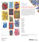 Fantasia: Art by Marfa Tymchenko, Olena Skytsiuk, and Olena Kulyk 2025 Wall Calendar_Back_Multipiece