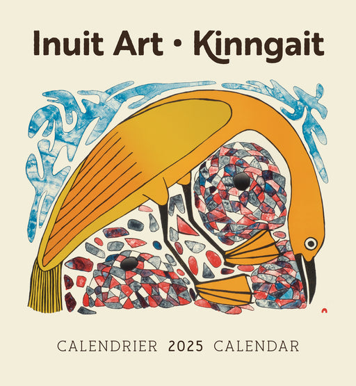 Inuit Art: Kinngait 2025 Wall Calendar_Front_Flat