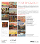 Tom Thomson 2025 Wall Calendar_Back_Multipiece