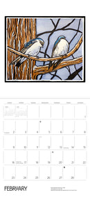 Molly Hashimoto: Birds 2025 Wall Calendar_Interior_2