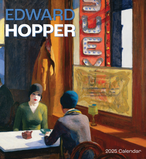Edward Hopper 2025 Wall Calendar_Front_Flat
