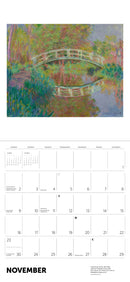 Claude Monet 2025 Wall Calendar_Interior_2