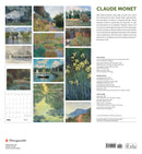 Claude Monet 2025 Wall Calendar_Back_Multipiece