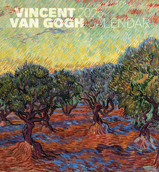 Vincent van Gogh 2025 Wall Calendar_Front_Flat