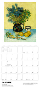 Vincent van Gogh 2025 Wall Calendar_Interior_2