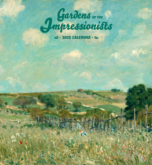 Gardens of the Impressionists 2025 Wall Calendar_Front_Flat