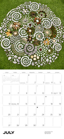 Fleeting Forms: The Land Art of James Brunt 2025 Wall Calendar_Interior_2