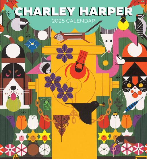Charley Harper 2025 Wall Calendar_Front_Flat