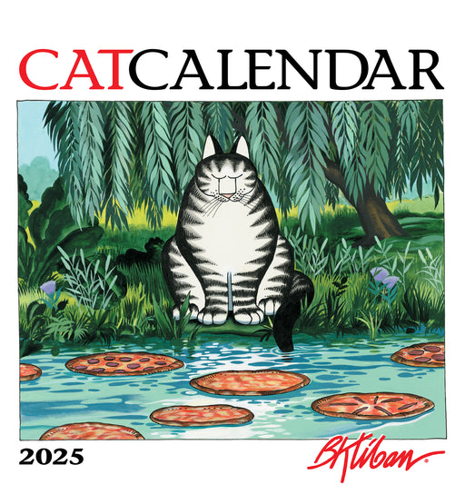B. Kliban: CatCalendar 2025 Wall Calendar_Front_Flat