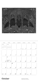 Edward Gorey: Centennial Edition 2025 Wall Calendar_Interior_2