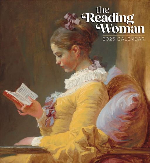 The Reading Woman 2025 Wall Calendar_Front_Flat