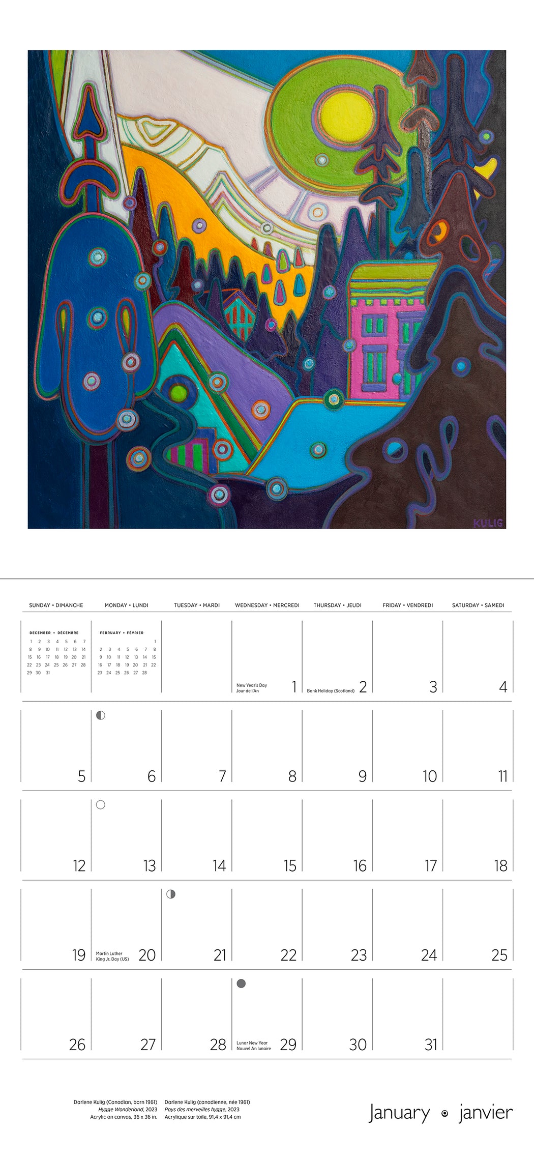Darlene Kulig 2025 Wall Calendar_Interior_2